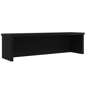 Kitchen Rack Stackable Black 19.7x5.9x6.3" Engineered W...