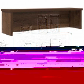 Kitchen Racks Stackable 2 pcs Brown Oak 23.6x5.9x6.3"