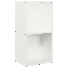 Firewood Rack White 15.7x11.8x31.5" Cold-rolled steel