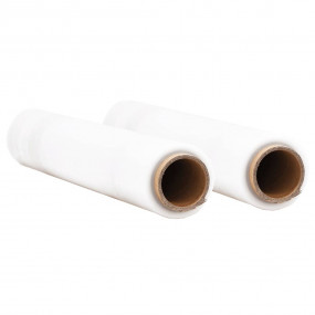 Stretch Film 2 pcs Transparent 23 m 19.7 " x 492.1 '