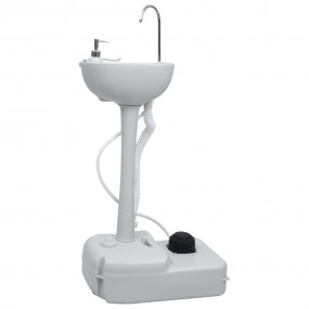 Portable Camping Handwash Stand Grey 5.3 gal