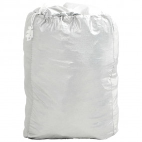 Car Cover for Sedan with Buckle Straps Full Silver XL P...