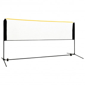 Adjustable Badminton Net 300x103x37.0 - 62.2 " Metal