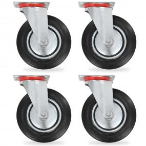 Swivel Casters 4 pcs 7.87 "