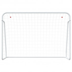 Football Goal with Net White 84.3x29.5x59.8" Steel&Poly...