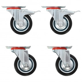 Swivel Casters 4 pcs 2.95 "