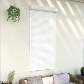 Roller Shutter Aluminum 39.4x82.7" White