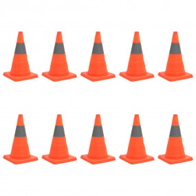 Pop-up Traffic Cones 10 pcs 16.5 "