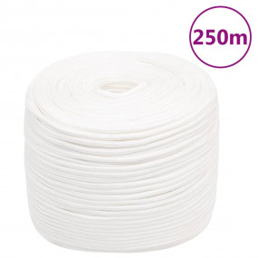 Boat Rope Full White 0.31 " 820.2 ' Polypropylene