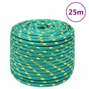 Boat Rope Green 0.47 " 82.0 ' Polypropylene