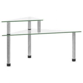 Kitchen Shelf Transparent 19.5x13.8x7.5" Tempered Glass