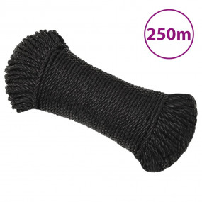 Work Rope Black 0.31 " 820.2 ' Polypropylene