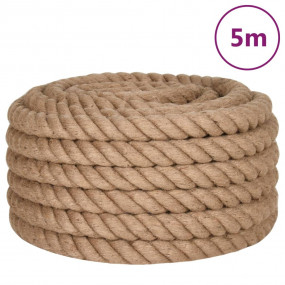 Jute Rope 16.4 ' Long 1.97 " Thick