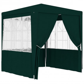 Professional Party Tent with Side Walls 8.2'x8.2' Green...