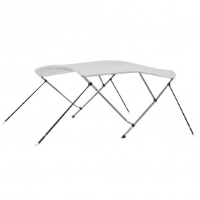 3 Bow Bimini Top White 72"x55.1"x53.9"