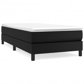 Box Spring Bed with Mattress Black 39.4"x79.9" Twin XL ...