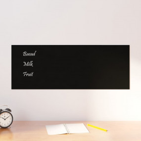 Wall-mounted Magnetic Board Black 31.5"x11.8" Tempered ...