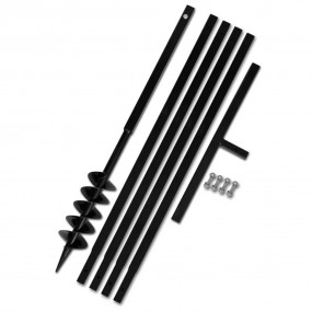 Ground Drill Handle 3.94" with Extension Tube 16'4" Ste...