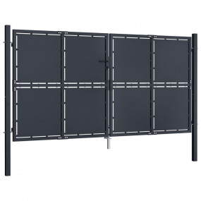 Garden Gate Steel 118.1"x78.7" Anthracite