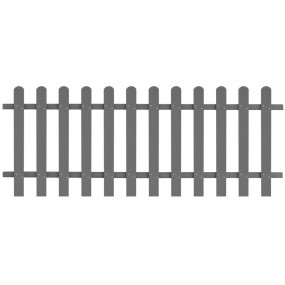 Picket Fence WPC 78.7"x31.5"