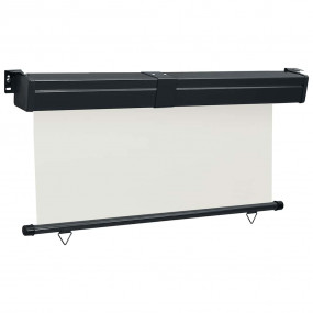   Balcony Side Awning 65"x98.4" Cream