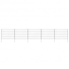 Garden Fence Set 45.3"x31.1" Green
