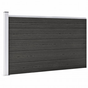 Garden Fence WPC 68.9"x41.3" Gray