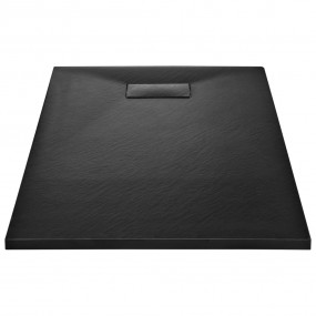 Shower Base Tray SMC Black 47.2"x27.6"