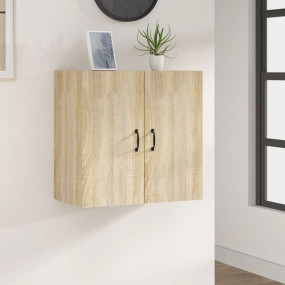 Wall Cabinet Sonoma Oak 23.6"x12.2"x23.6" Engineered Wo...