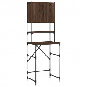 Washing Machine Cabinet Brown Oak 26.8"x19.1"x76.4"