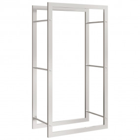 Firewood Rack 19.7"x11"x37" Stainless Steel