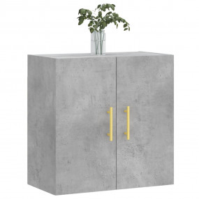 Wall Cabinet Concrete Gray 23.6"x12.2"x23.6" Engineered...