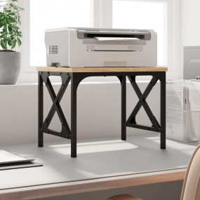 Printer Stand Sonoma Oak 15.7"x11.8"x12.2" Engineered W...