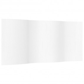 Room DividerWhite 65"x157.5"Bamboo