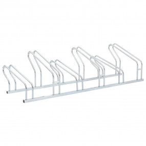 Bicycle Stand for 6 Bikes Floor Freestanding Galvanized...