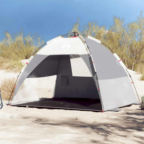 Beach Tent 2-Person Gray Quick Release Waterproof