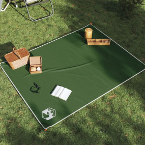 Picnic Blanket with Pegs Green 80.7"x61"