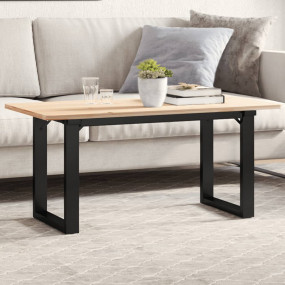 Coffee Table Legs O-Frame 27.6"x11.8"x16.9" Steel