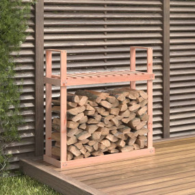 Firewood Rack 43.3"x13.8"x42.7" Solid Wood Douglas