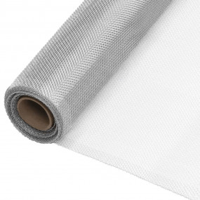 Mesh Screen Aluminum 31.5x393.7" Silver