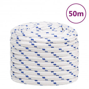 Boat Rope White 0.79 " 164.0 ' Polypropylene