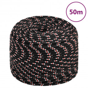 Boat Rope Black 0.31 " 164.0 ' Polypropylene