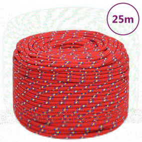 Boat Rope Red 0.31 " 82.0 ' Polypropylene