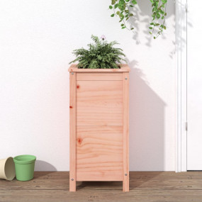 Patio Planter 15.7x15.7x30.7" Solid Wood Douglas