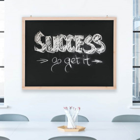 Imag:Wall-Mounted Blackboard Cedar Wood 23.6x31.5