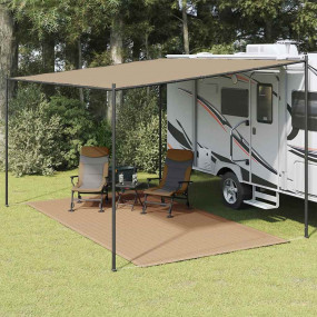 Tent Carpet 98.4x157.5" Taupe