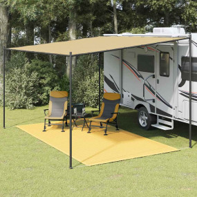 Tent Carpet 98.4x137.8" Beige
