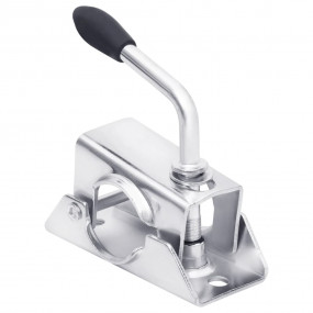 Jockey Wheel Clamp 5.3x2.6x5.5" Galvanized Steel