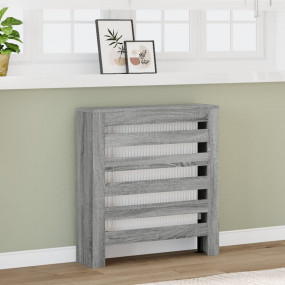Radiator Cover Grey Sonoma 30.7x7.9x32.3" Engineered Wo...