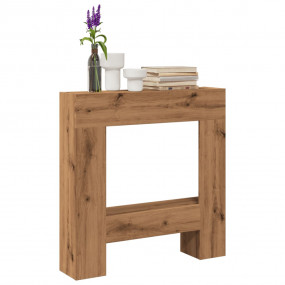 Fireplace Surround Artisan Oak 31.9x7.1x32.3" Engineere...